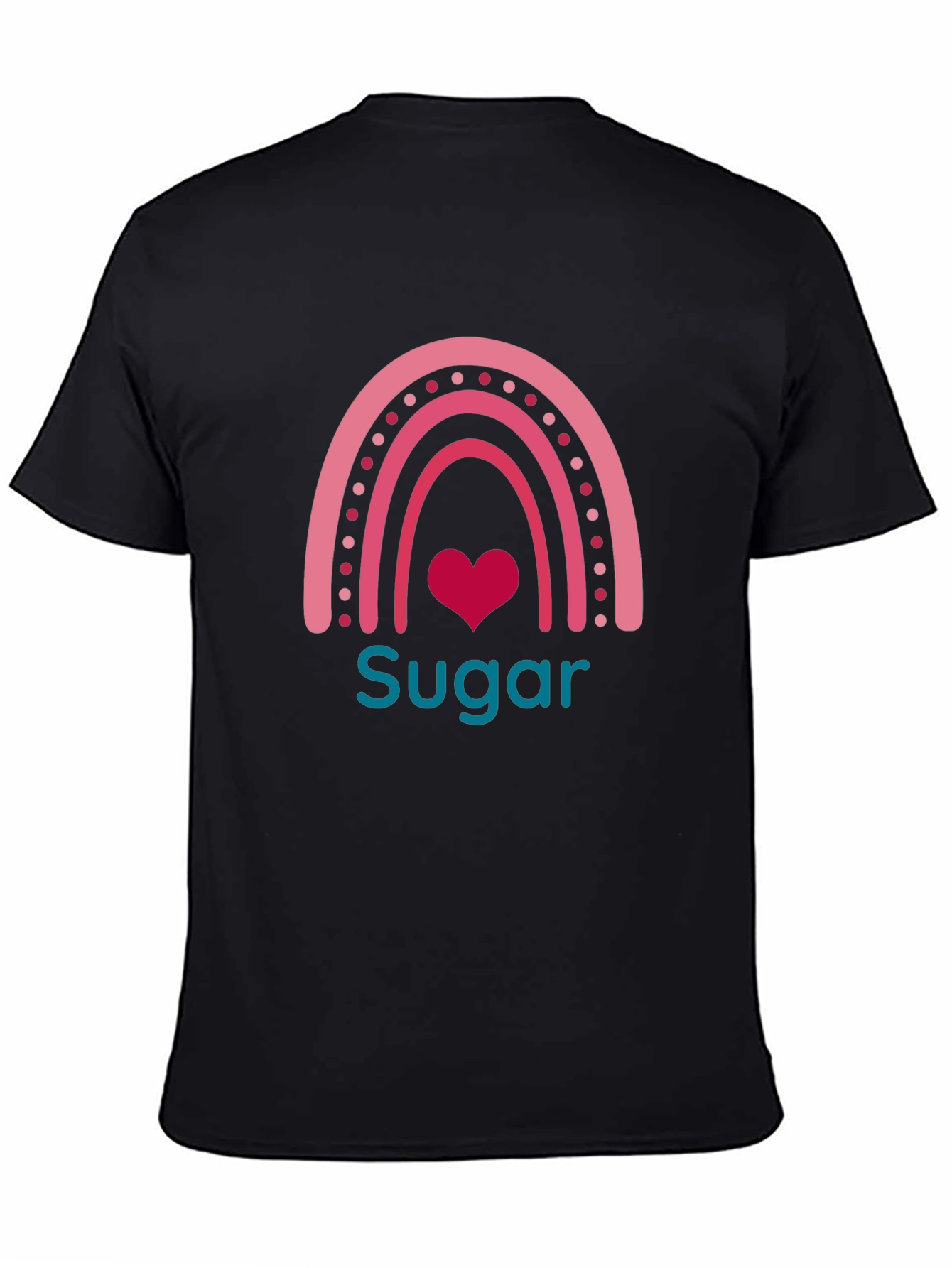 Sugar Heart Rainbow Graphic Tee