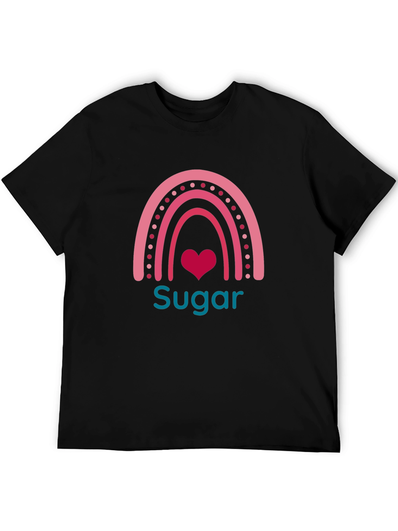 Sugar Heart Rainbow Graphic Tee