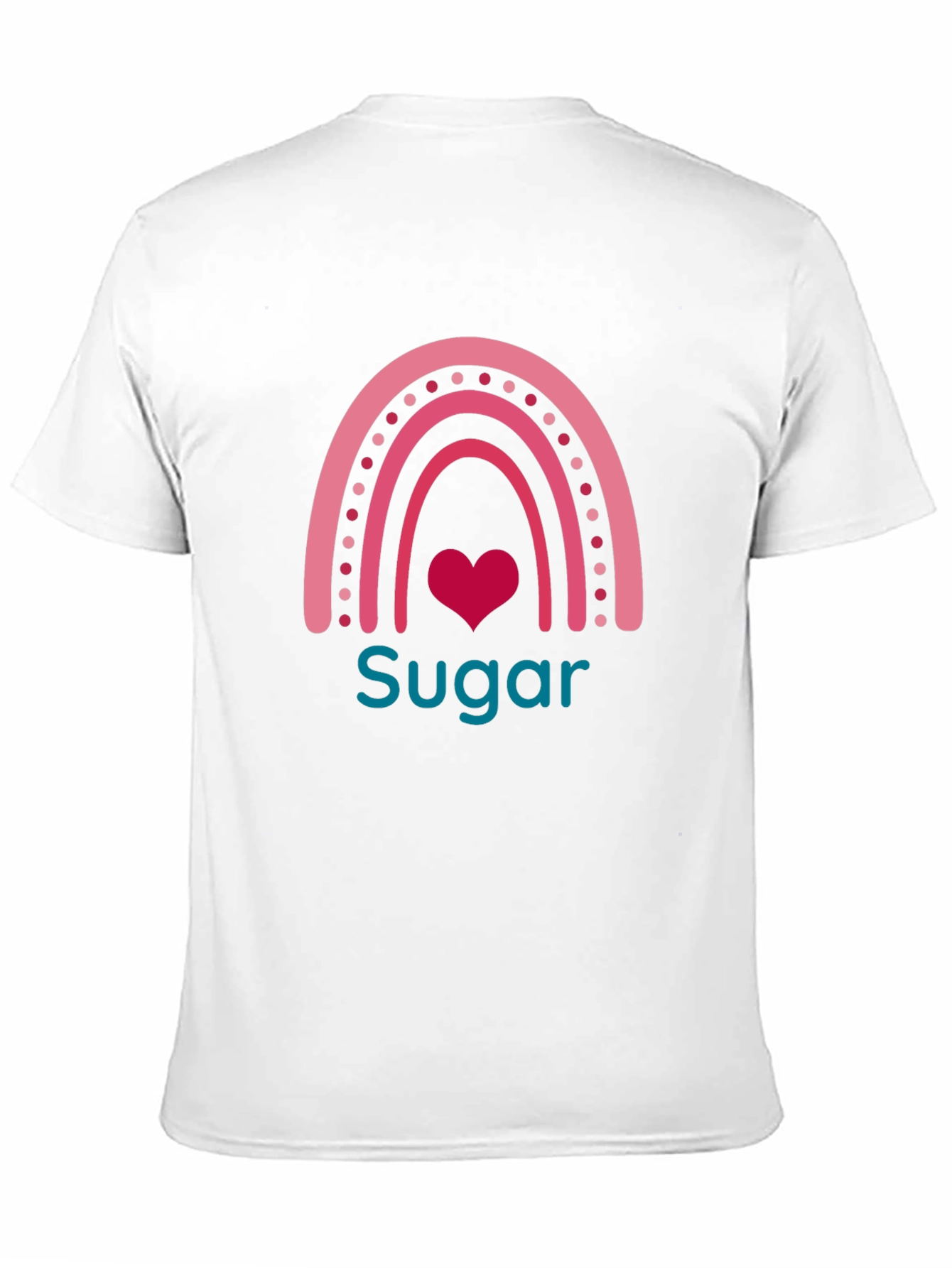 Sugar Heart Rainbow Graphic Tee