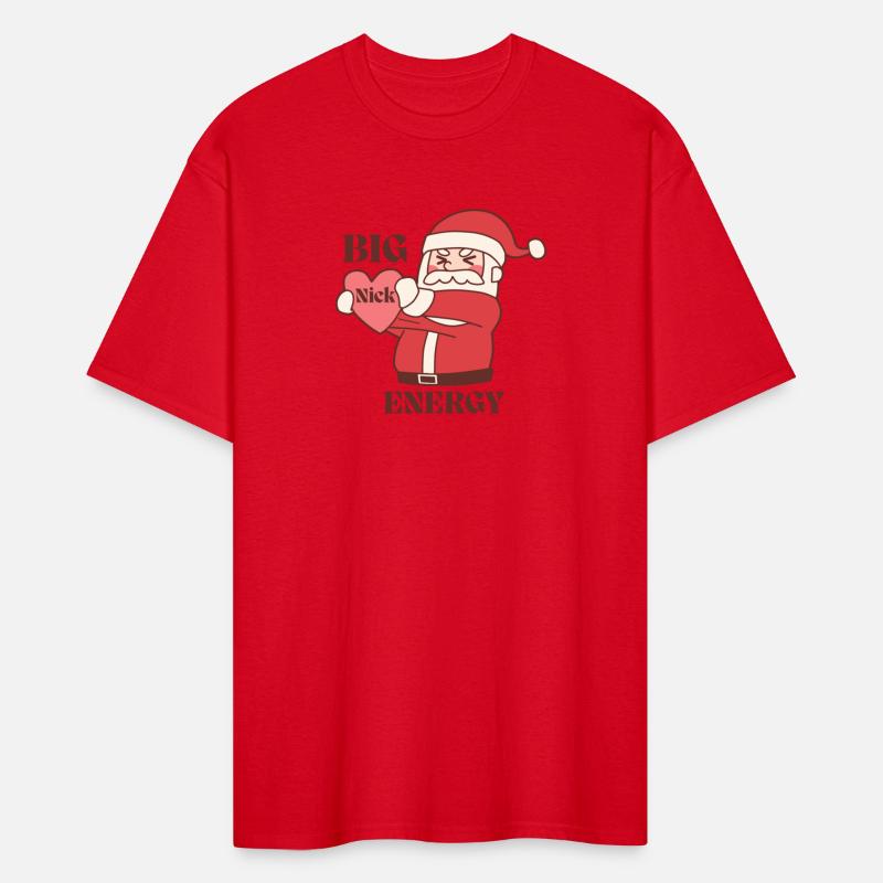 Big Nick Energy Funny Christmas Santa Claus Meme