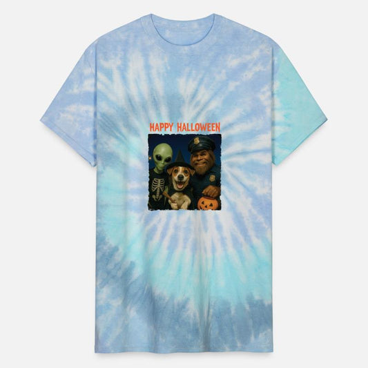 Bigfoot Alien Jack Russell Funny Halloween Trick