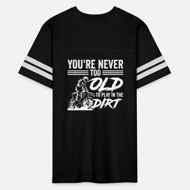 Bikers Not Too Old Off-roading Dirt Bike