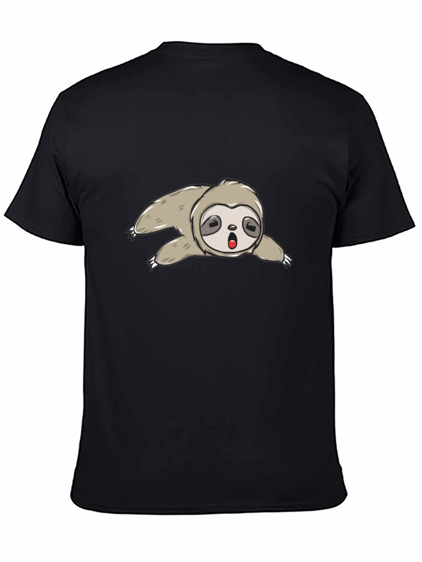 Sloth Graphic Print Tee - Relaxed Fit