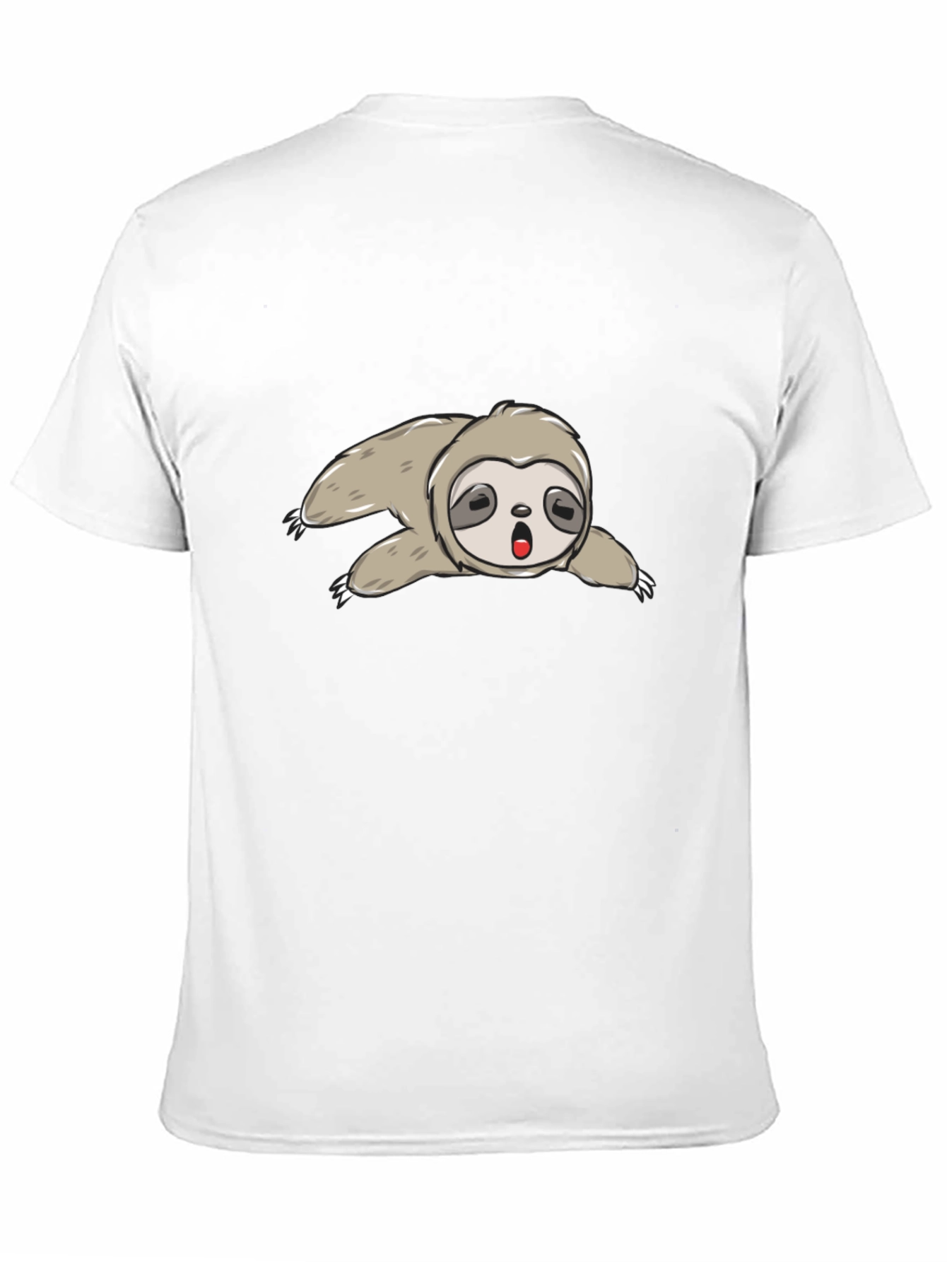 Sloth Graphic Print Tee - Relaxed Fit