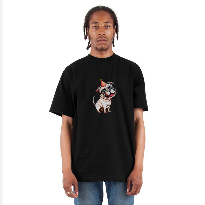 Birthday Party Pug Dog