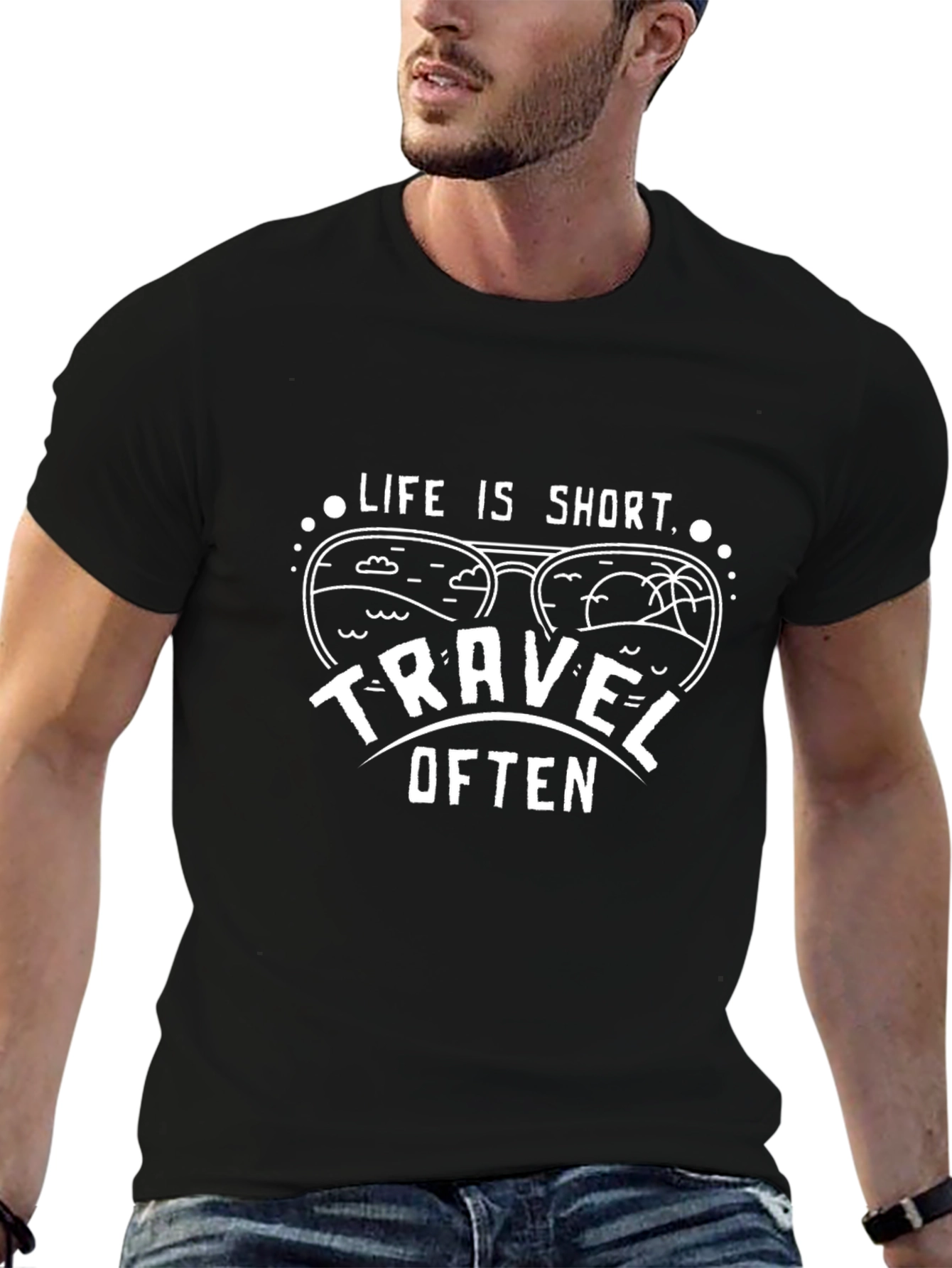 Life is Short Travel Often Graphic T-Shirt