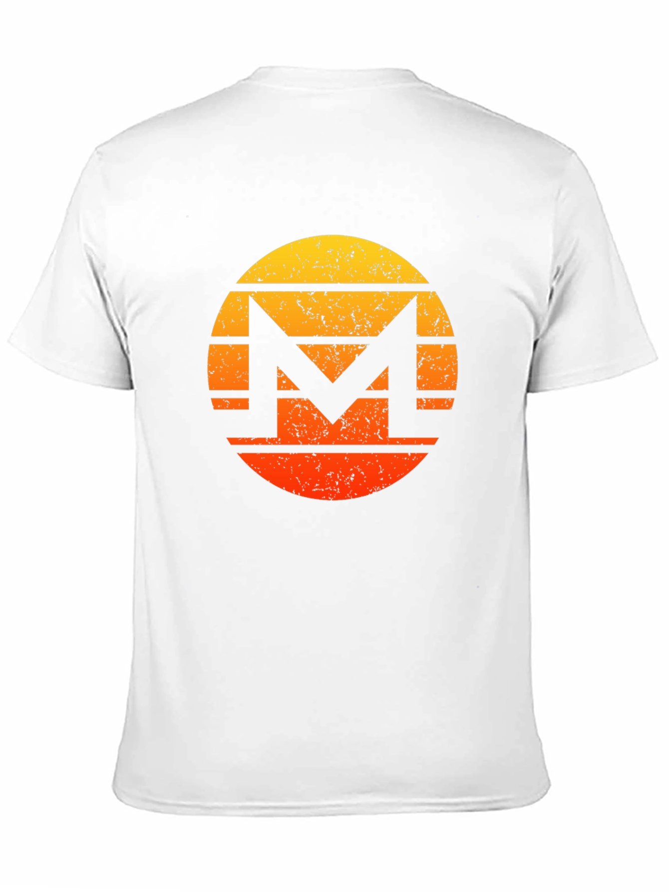 Retro Monero Crypto Graphic Tee