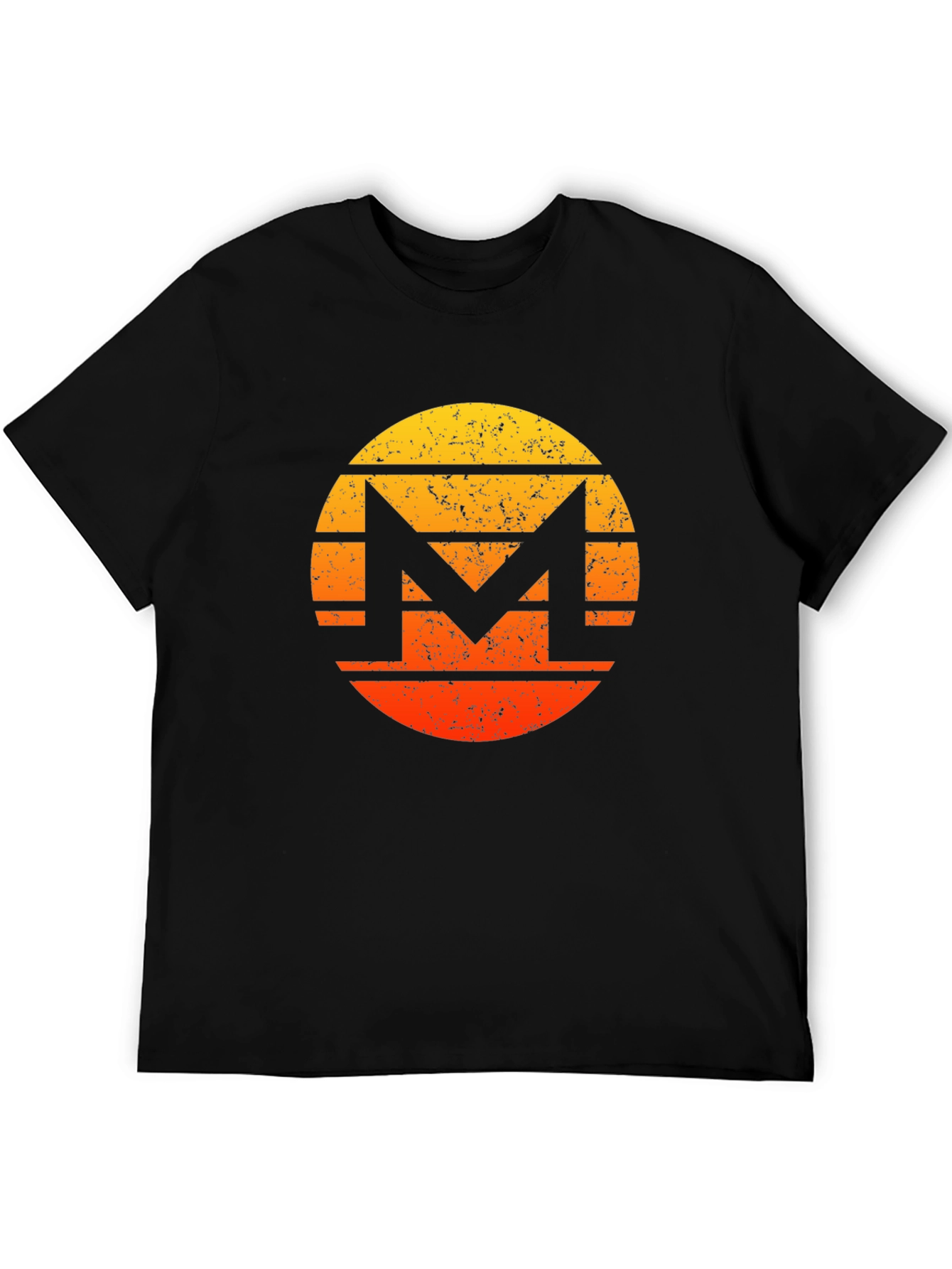 Retro Monero Crypto Graphic Tee