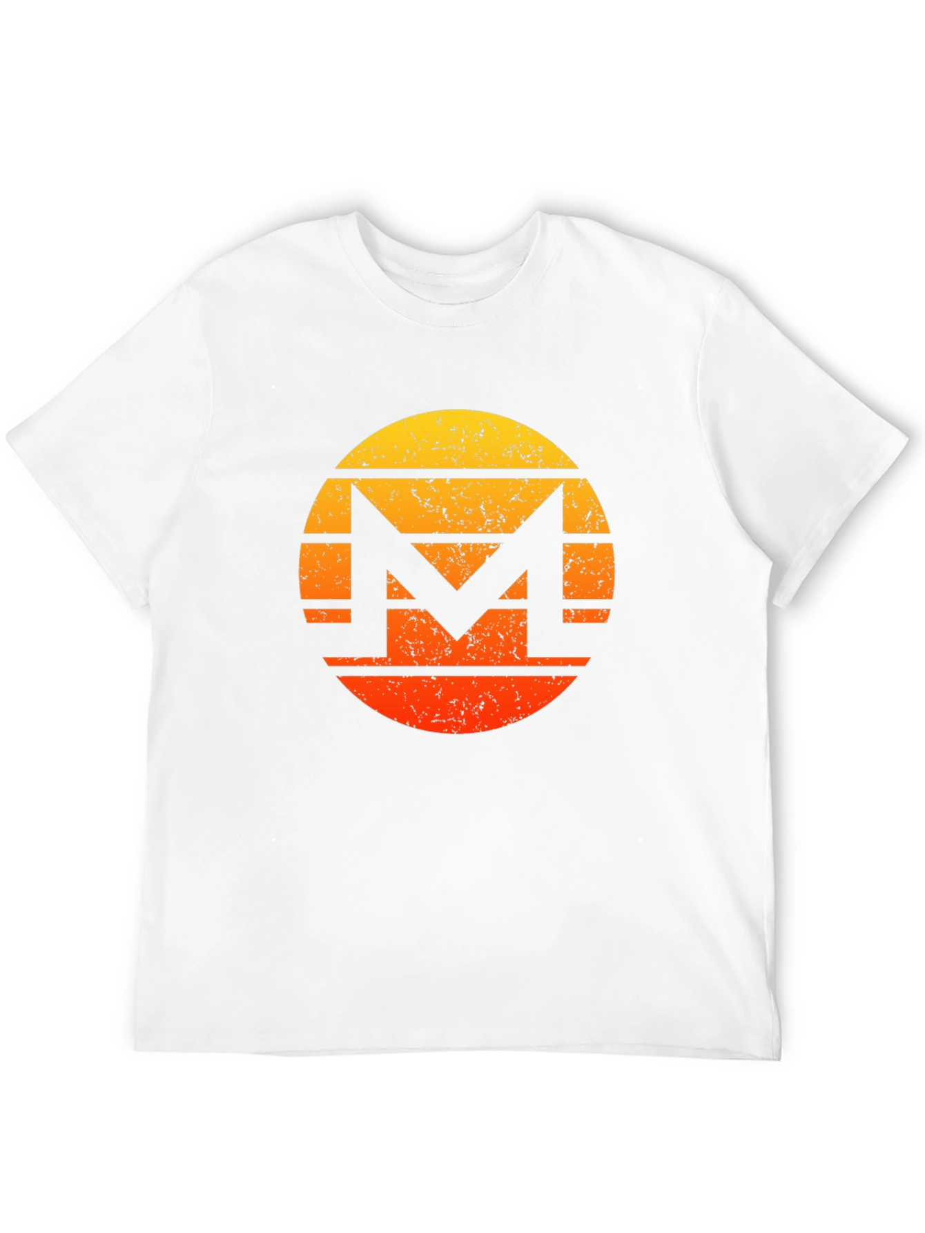 Retro Monero Crypto Graphic Tee