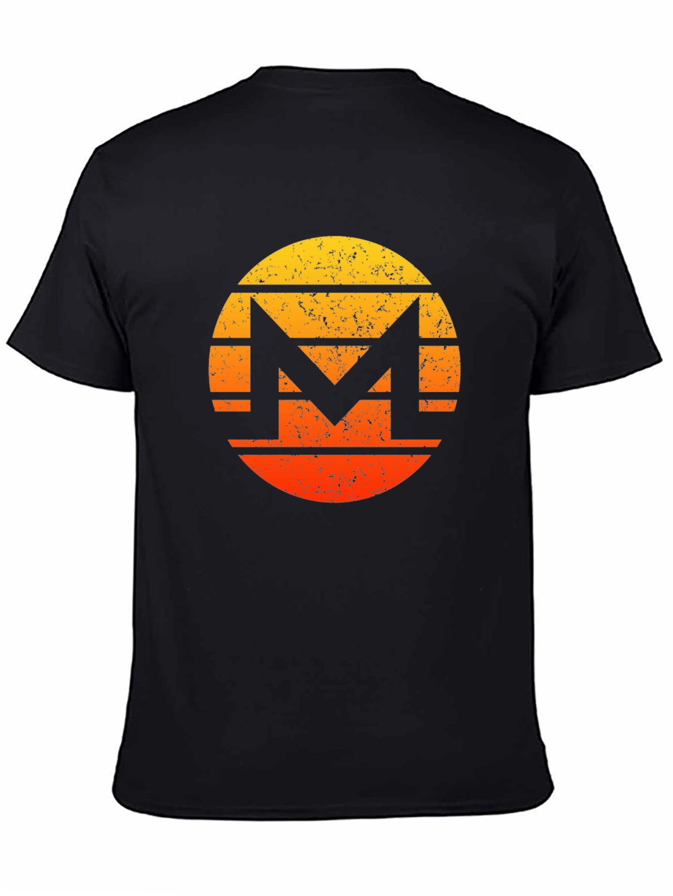Retro Monero Crypto Graphic Tee