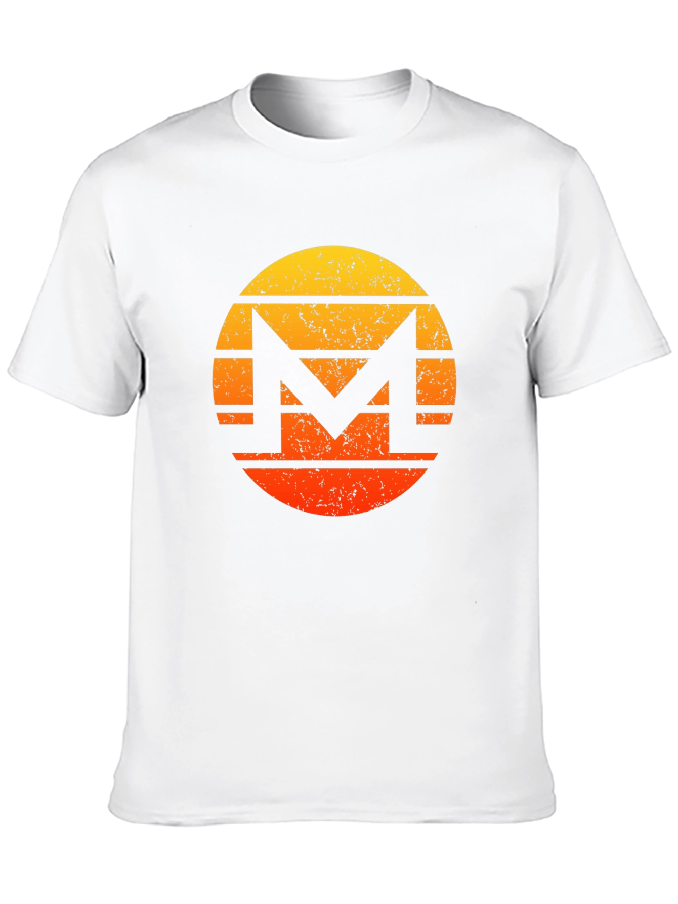 Retro Monero Crypto Graphic Tee