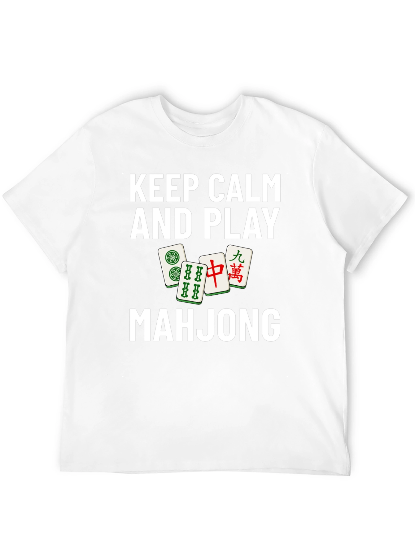 Keep Calm and Play Mahjong T-Shirt
