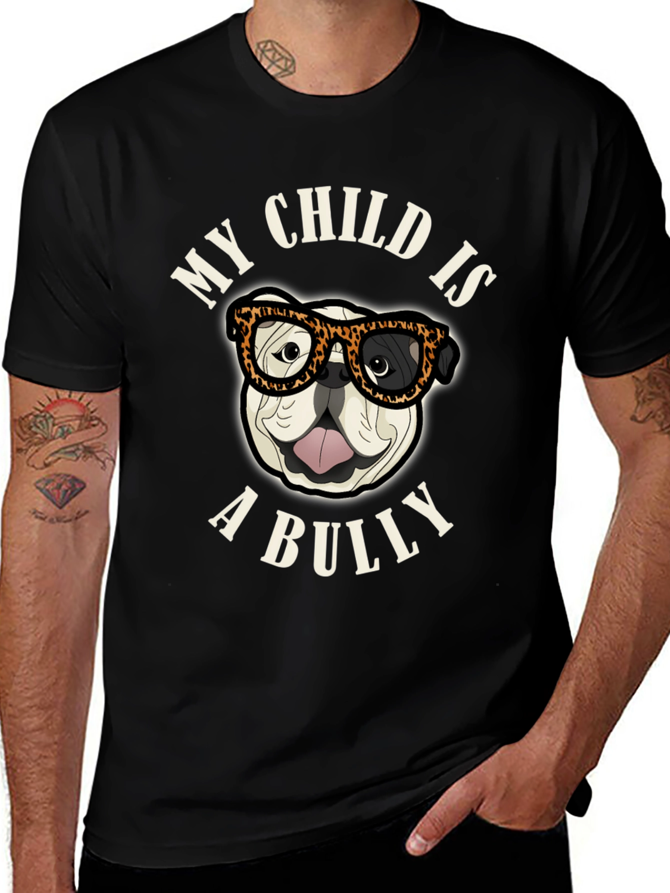 My Child is a Bully T-Shirt Funny Dog Tee