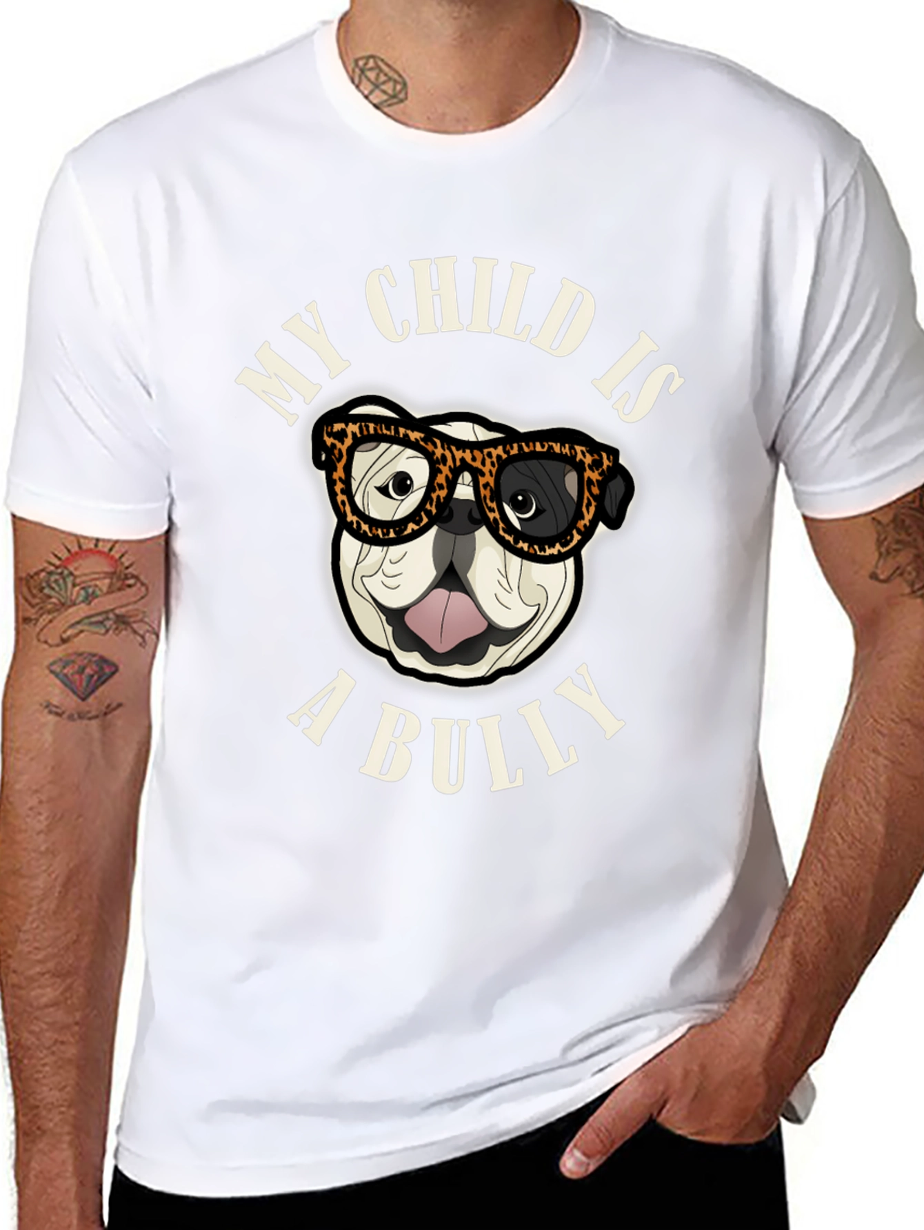My Child is a Bully T-Shirt Funny Dog Tee