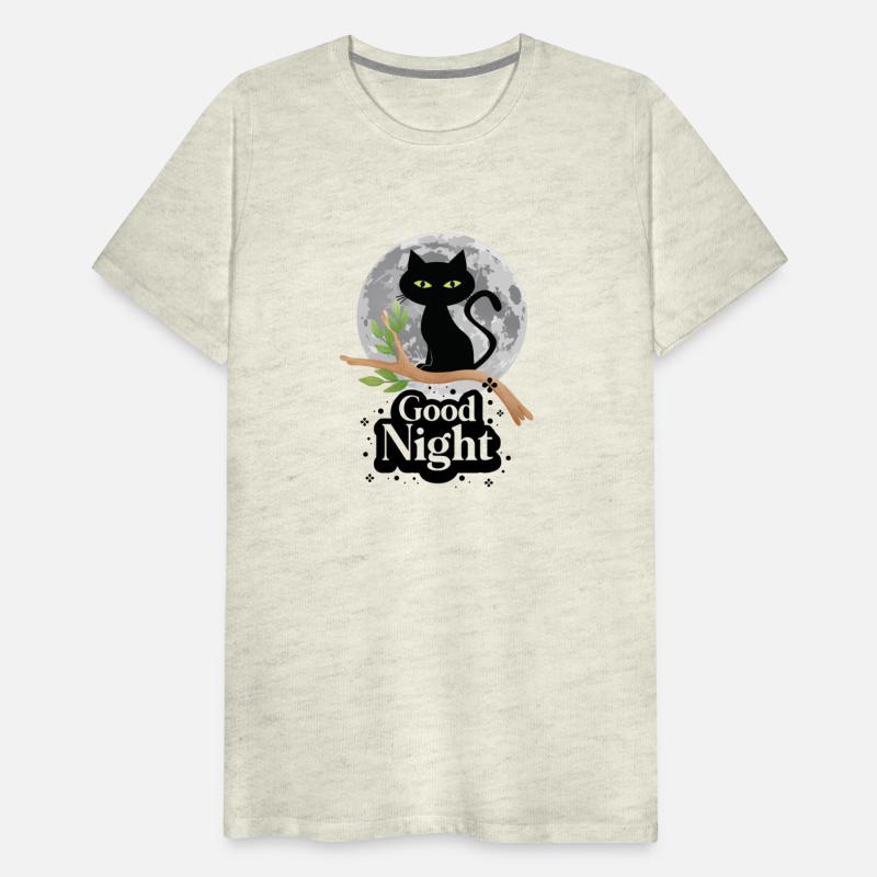 Black Cat Moon Good Night