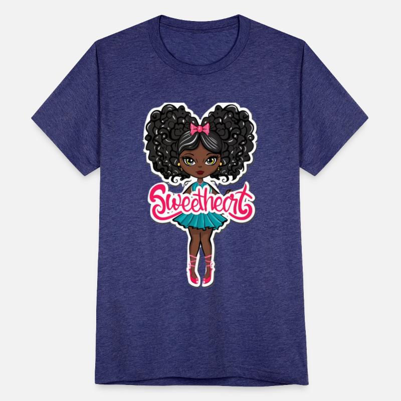 Black girl and a Sweetheart