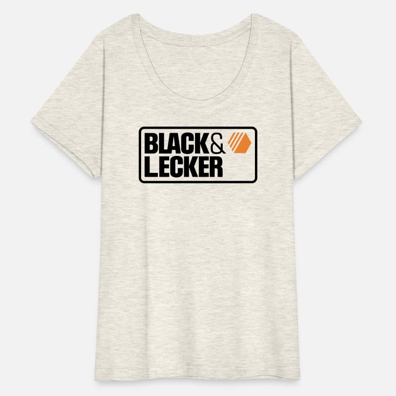 Black & Lecker Framed - Black Print