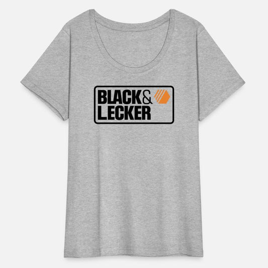 Black & Lecker Framed - Black Print