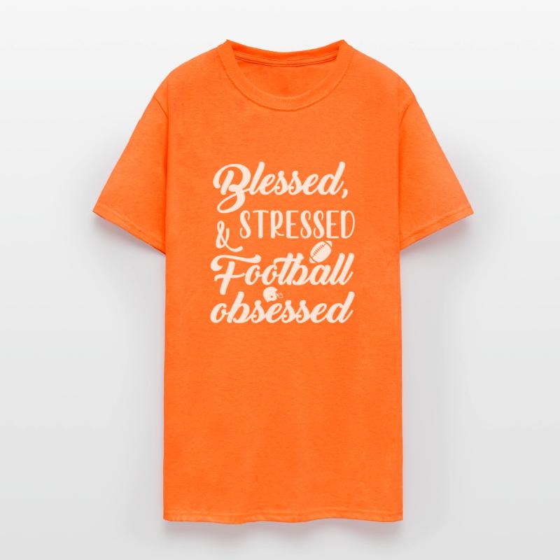 Blessed Stressed Football Obsessed