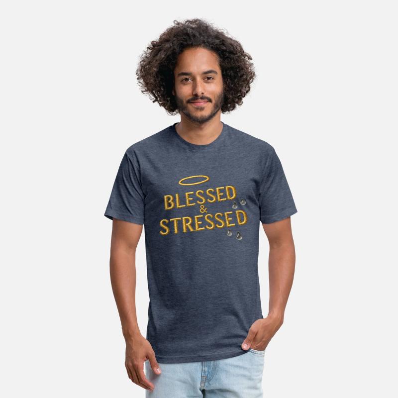 Blessed & Stressed Halo Tears Humor