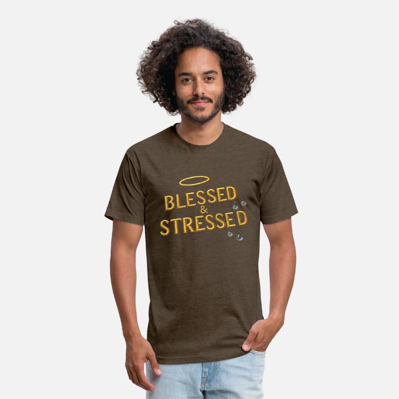 Blessed & Stressed Halo Tears Humor