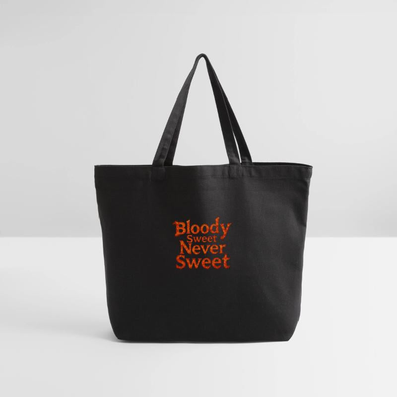 Bloody Sweet-Never Sweet – Bold Quote Tee