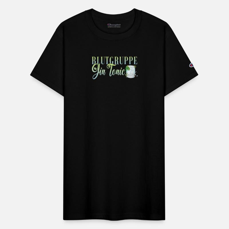 Blutgruppe Gin Tonic Cocktail Bartender