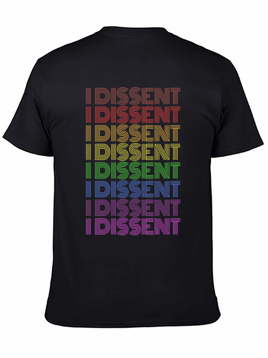 I Dissent Rainbow T-Shirt - Justice Equality Rights