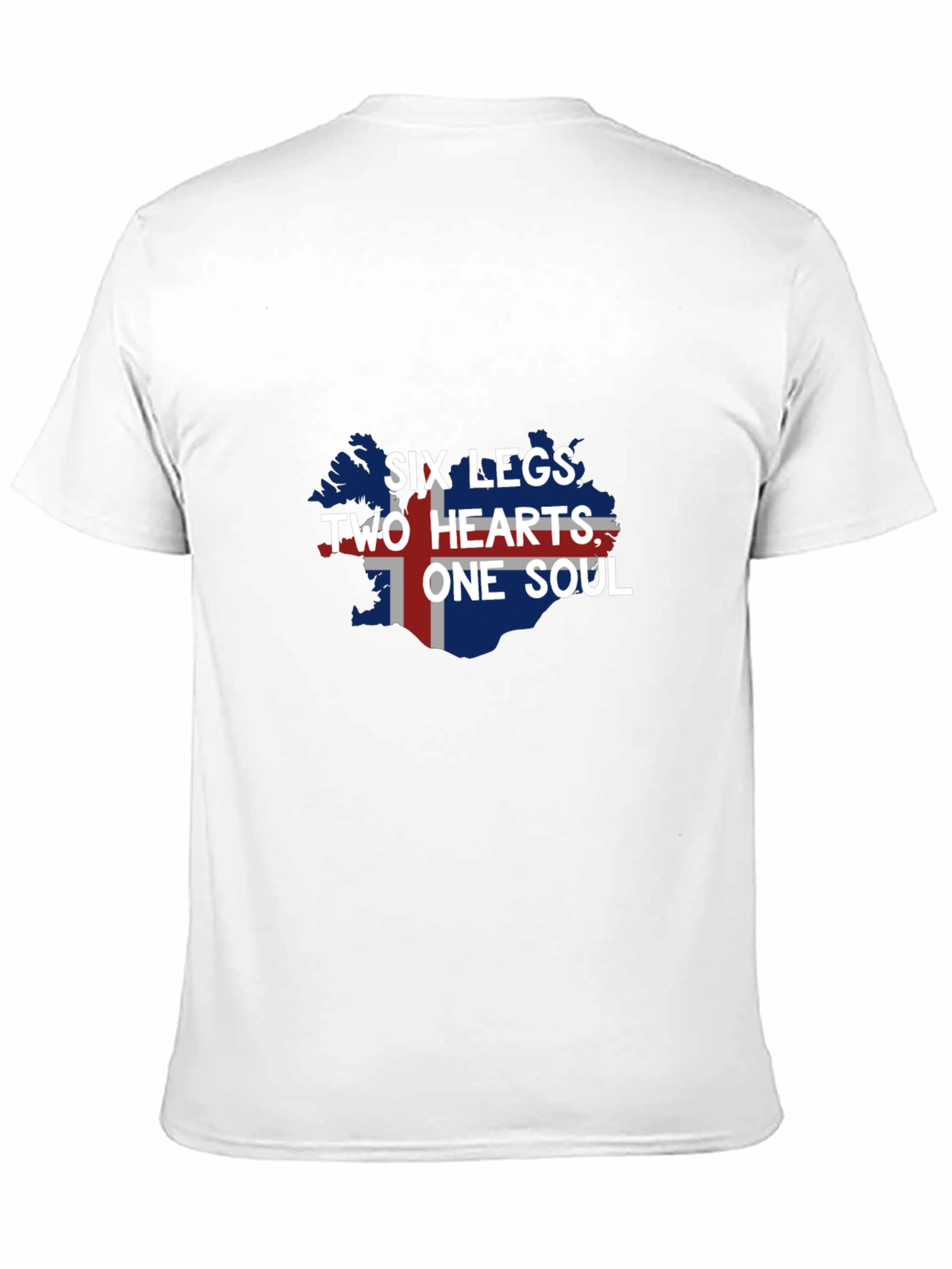 Icelandic Pride T-Shirt - Six Legs Two Hearts