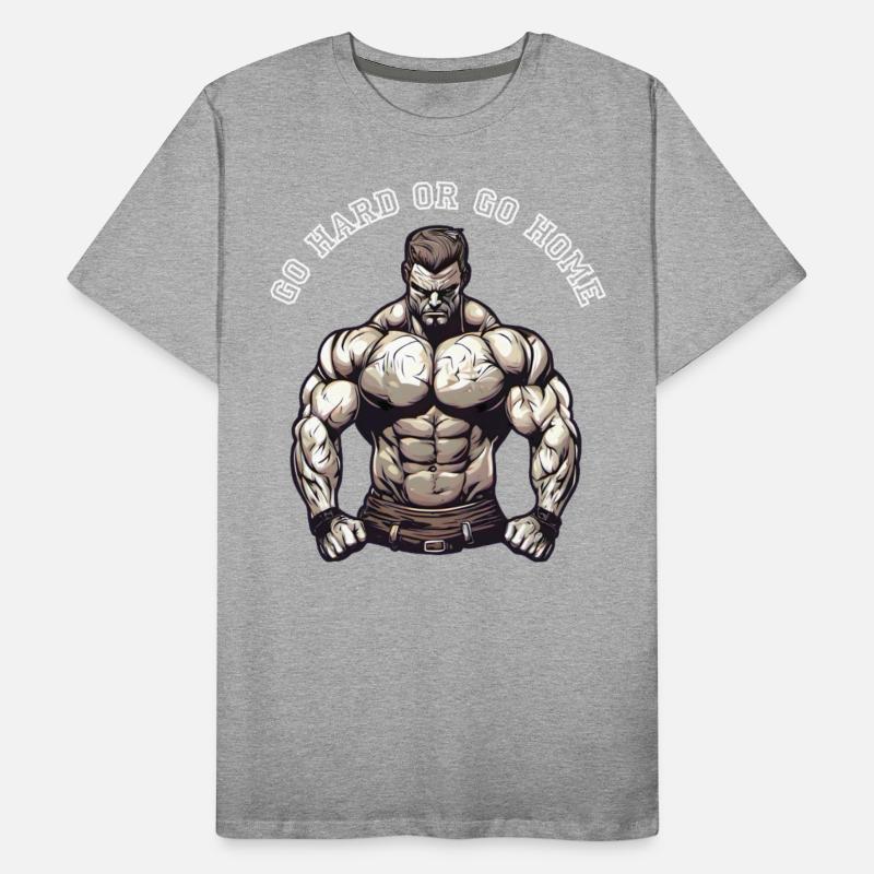 Bodybuilder Gym Workout