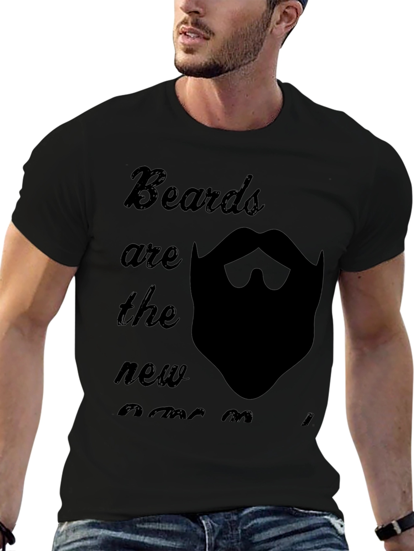 Beards are the New Awesome Graphic T-Shirt
