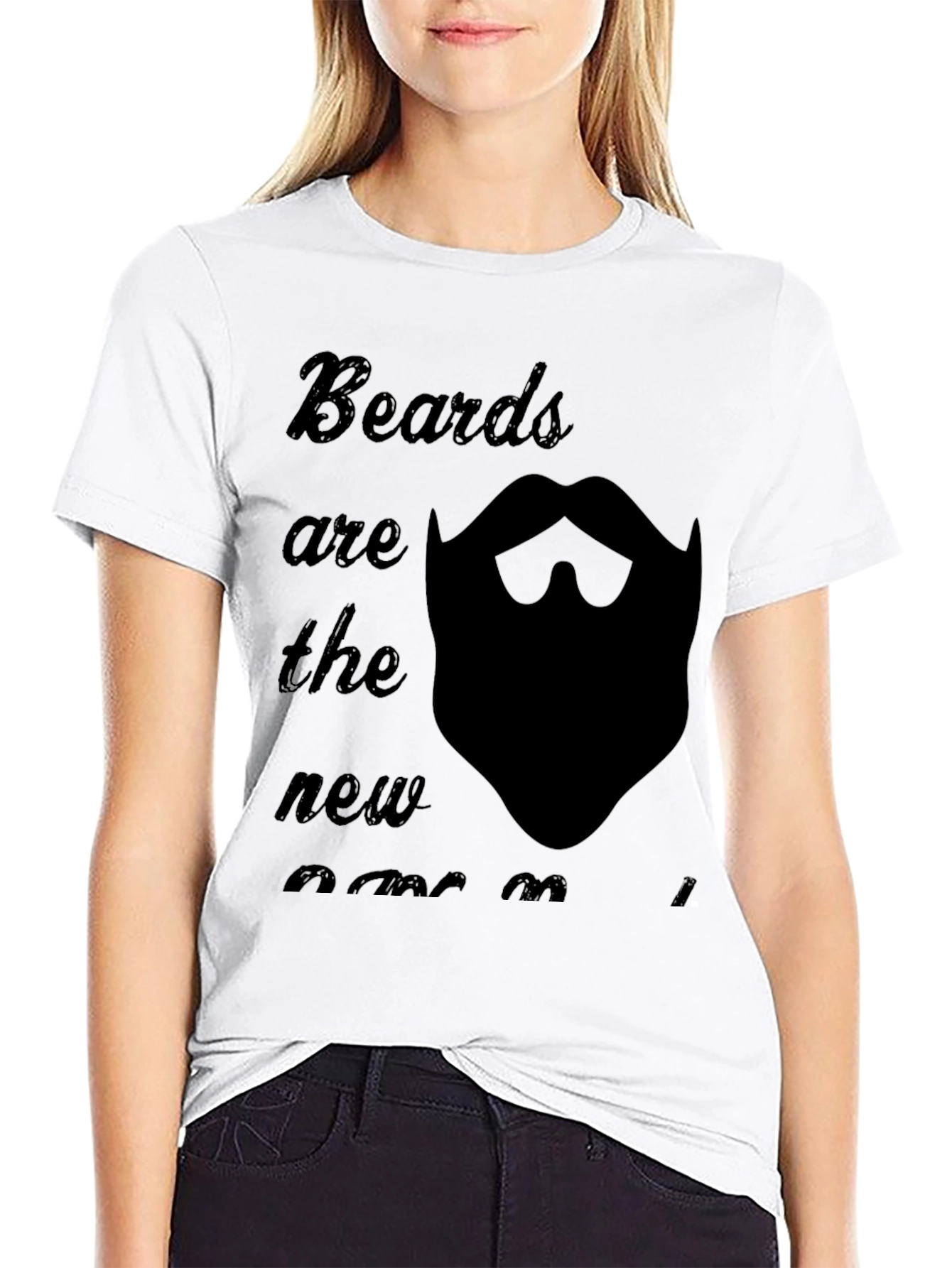 Beards are the New Awesome Graphic T-Shirt