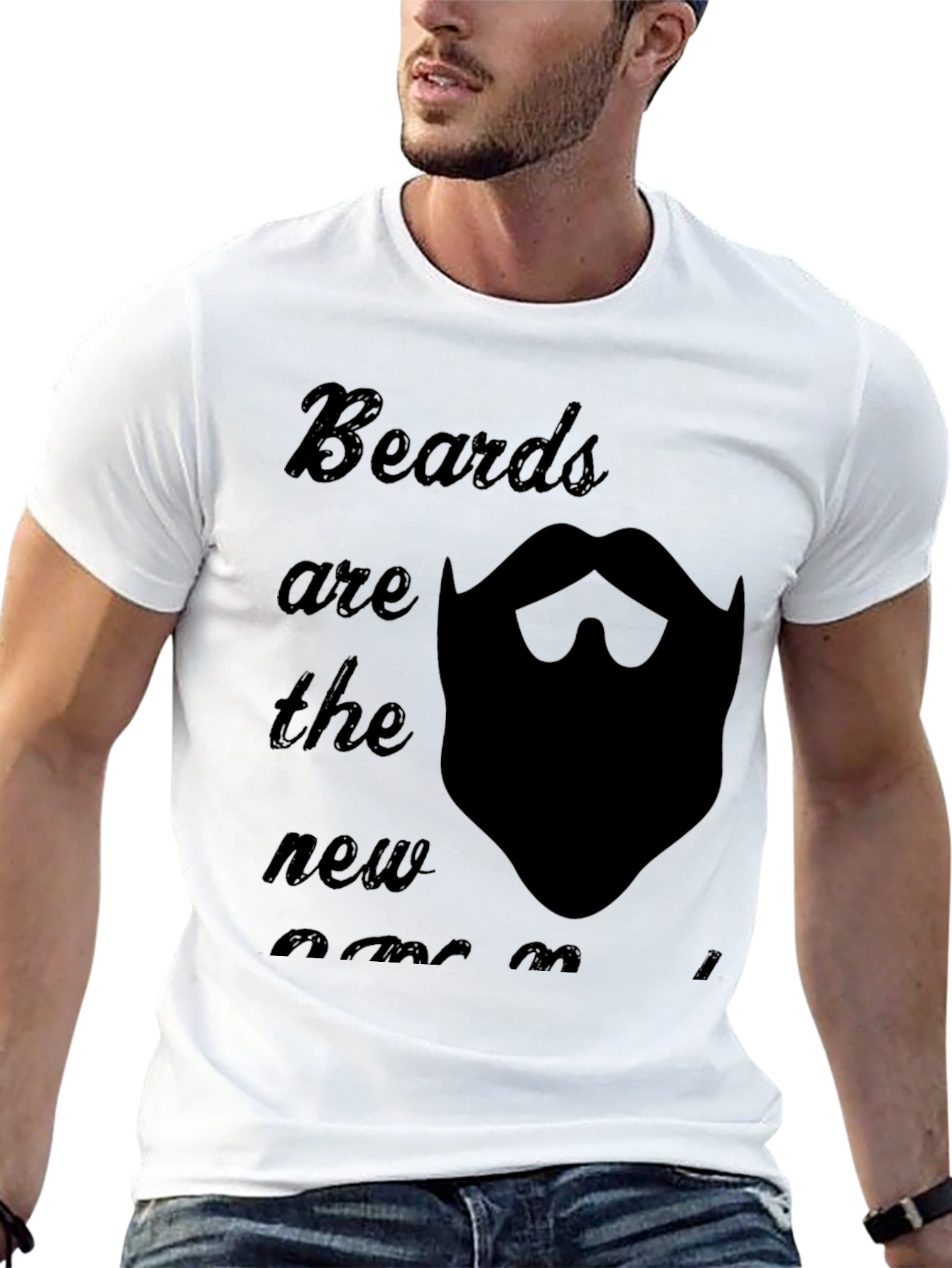 Beards are the New Awesome Graphic T-Shirt