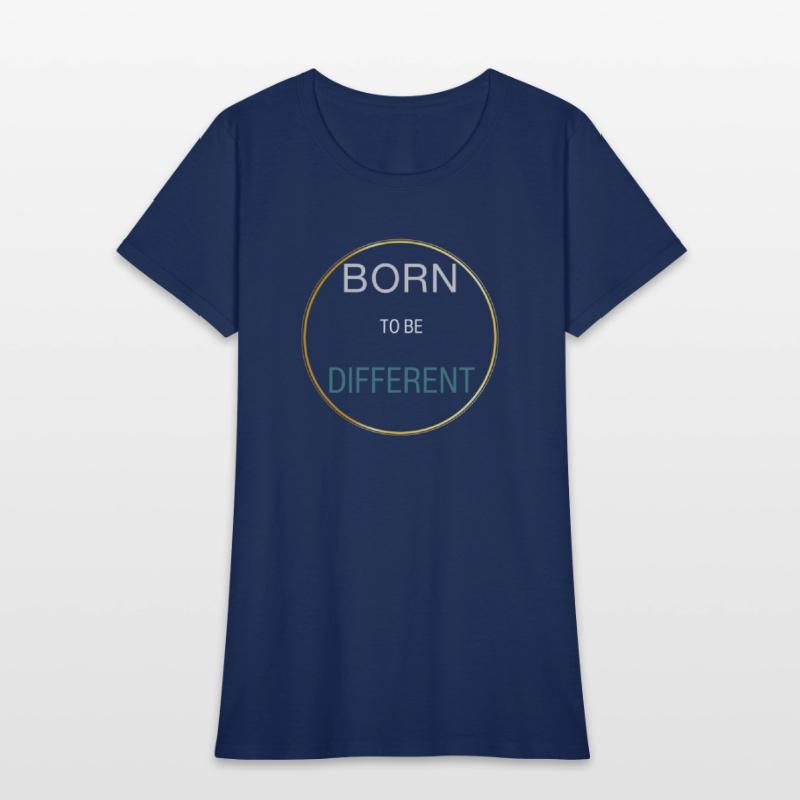Born to Be Different Typography Design