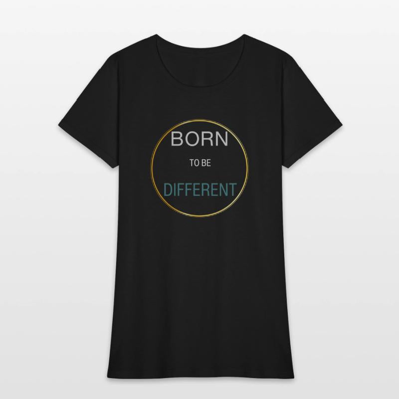 Born to Be Different Typography Design