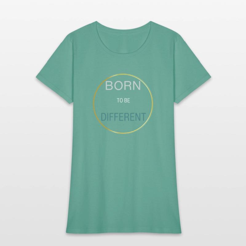 Born to Be Different Typography Design