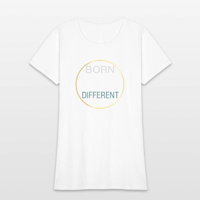 Born to Be Different Typography Design