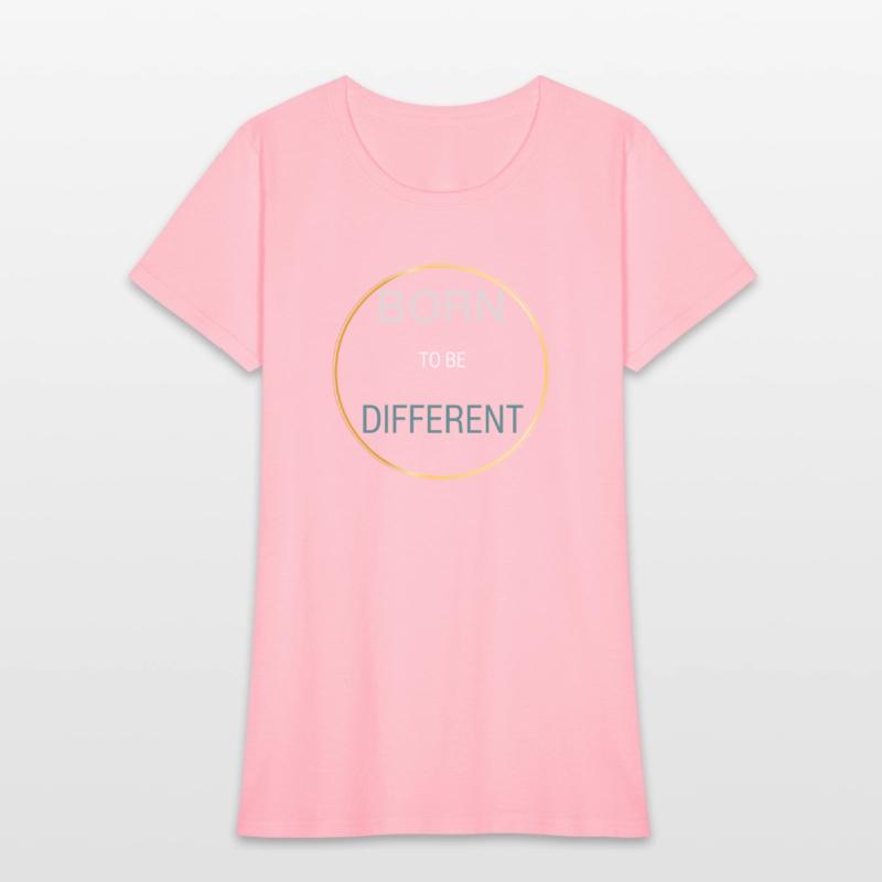 Born to Be Different Typography Design