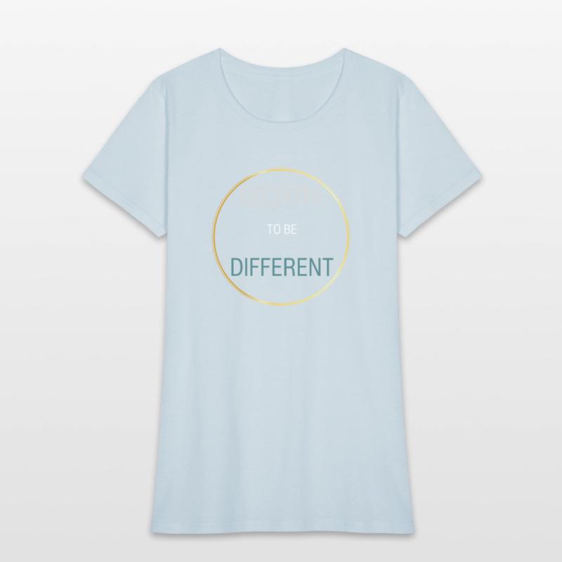 Born to Be Different Typography Design
