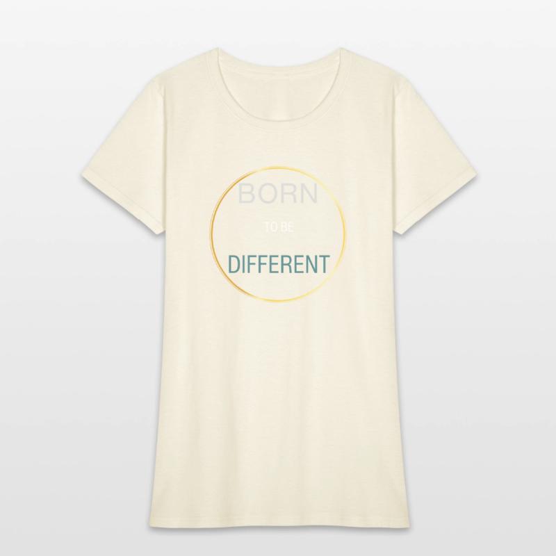 Born to Be Different Typography Design
