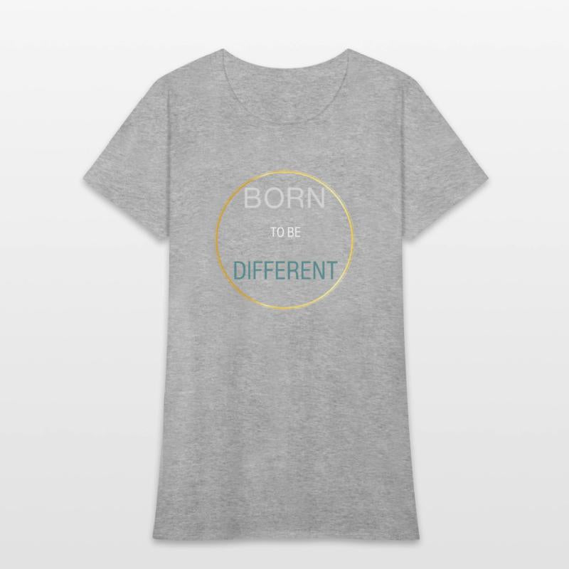 Born to Be Different Typography Design