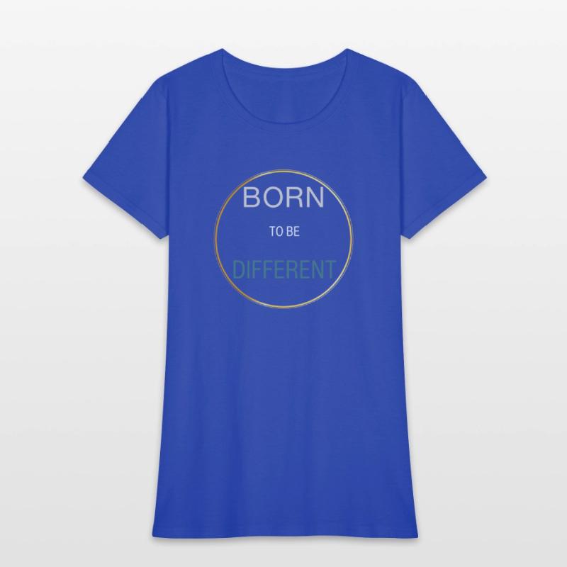 Born to Be Different Typography Design