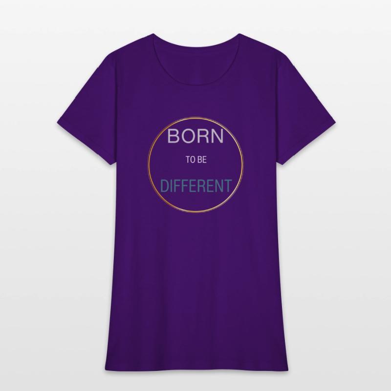 Born to Be Different Typography Design