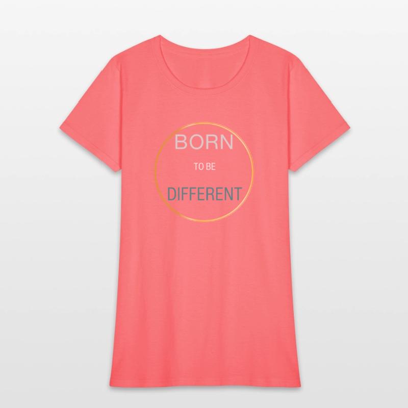 Born to Be Different Typography Design