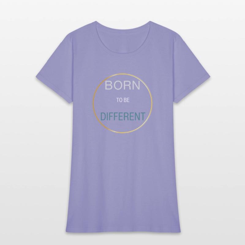 Born to Be Different Typography Design