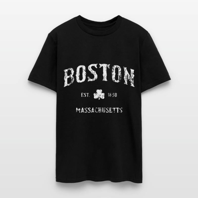 boston massachusetts vintage shamrock sport boston
