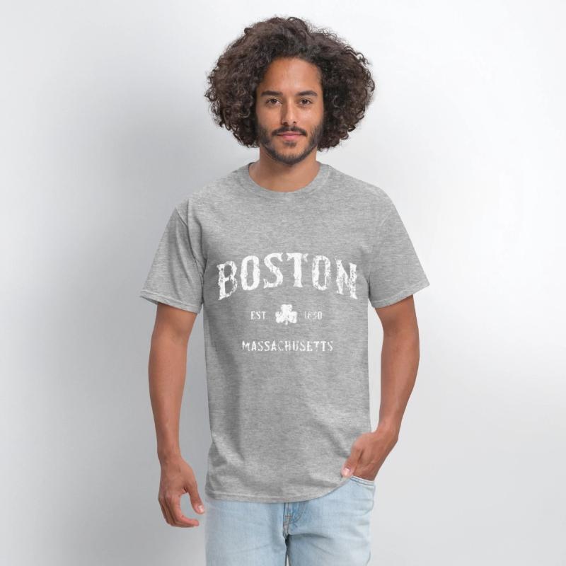 boston massachusetts vintage shamrock sport boston