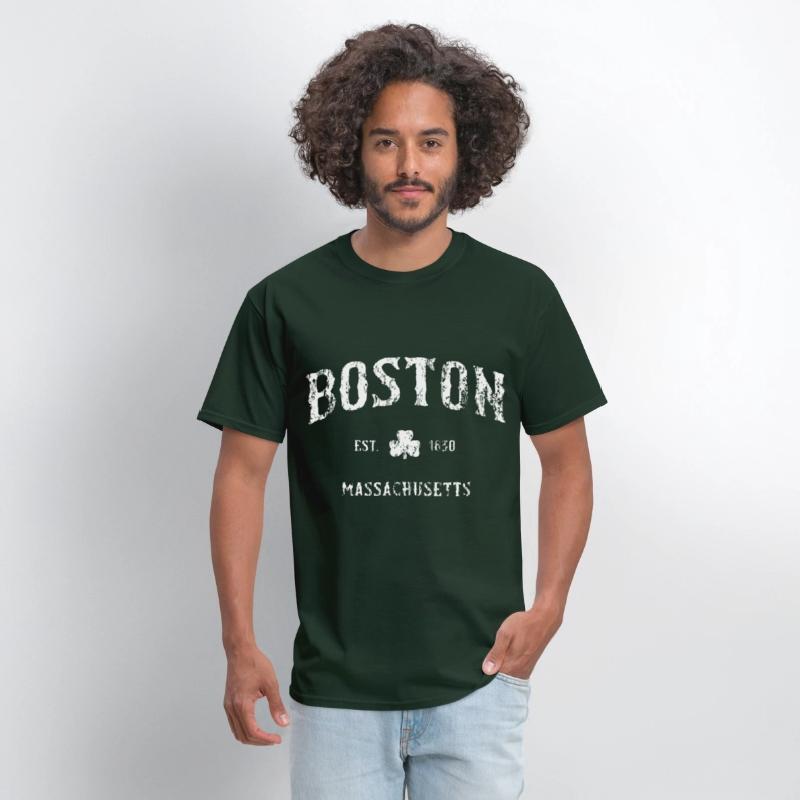 boston massachusetts vintage shamrock sport boston