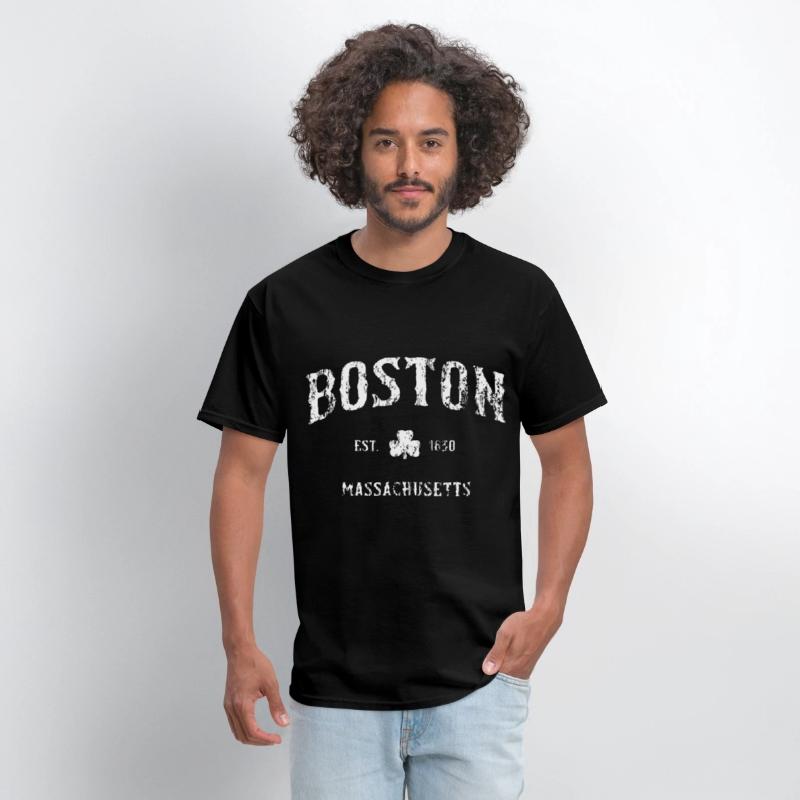 boston massachusetts vintage shamrock sport boston