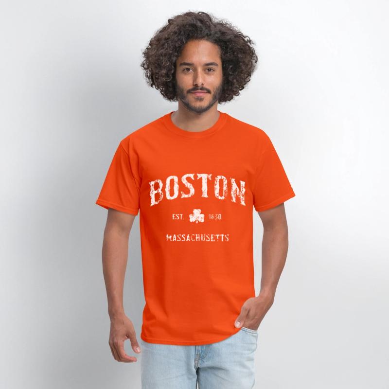 boston massachusetts vintage shamrock sport boston